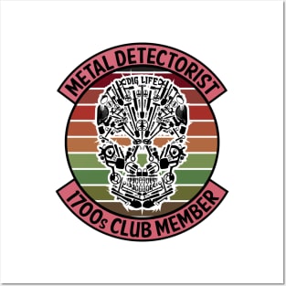 Metal Detectorist - 1700s Club Member Posters and Art